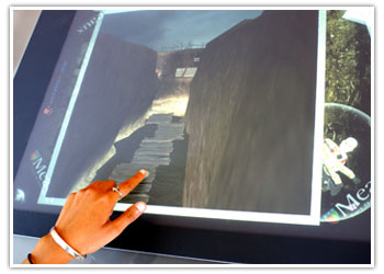 Application tactile tourisme
